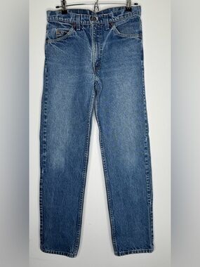 Vintage Levi’s 505 1980s 80s Light Wash Denim Blue Jeans 31 W 32 L Straight